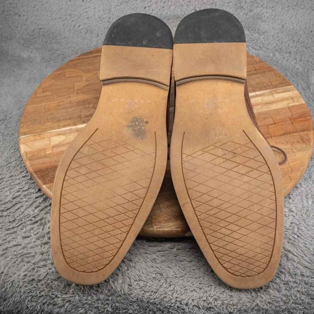 JOSEPH ABBOUD brown boots, lace booties,‎ size 11 d chukka